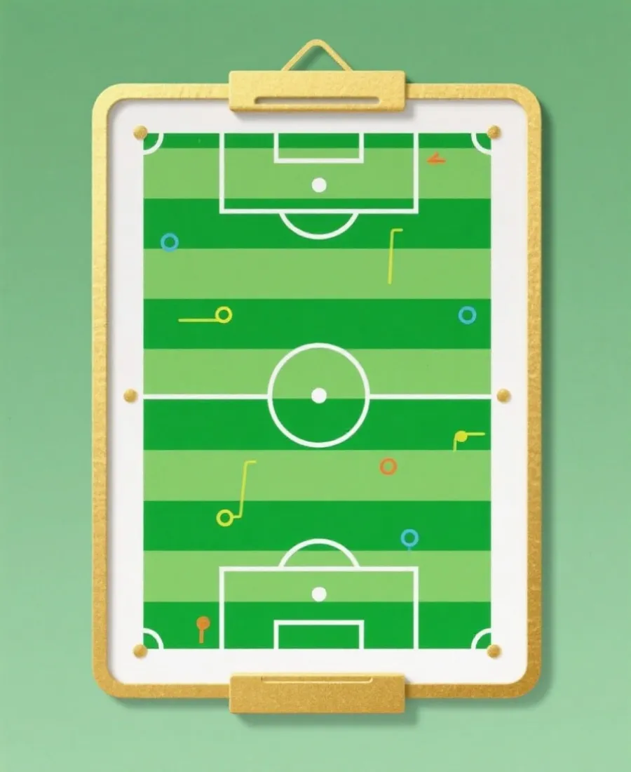 世界杯竞猜信息整合与战术分析示意图